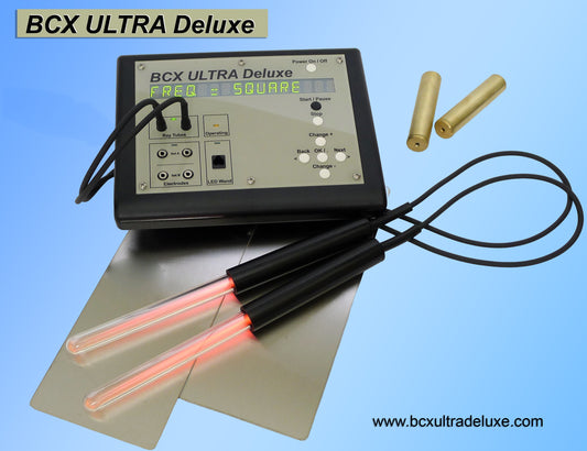 BCX Ultra Deluxe in a portable hard case with accessories - www.bcxultradeluxe.com