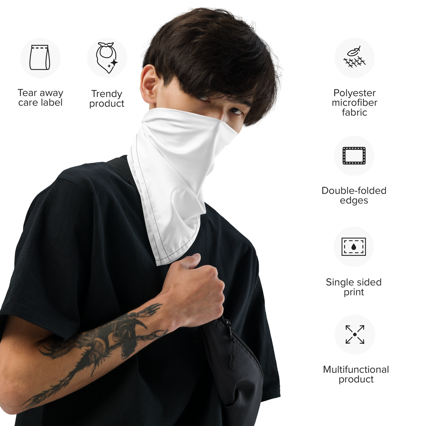 Pack Your Trash © All-over print bandana