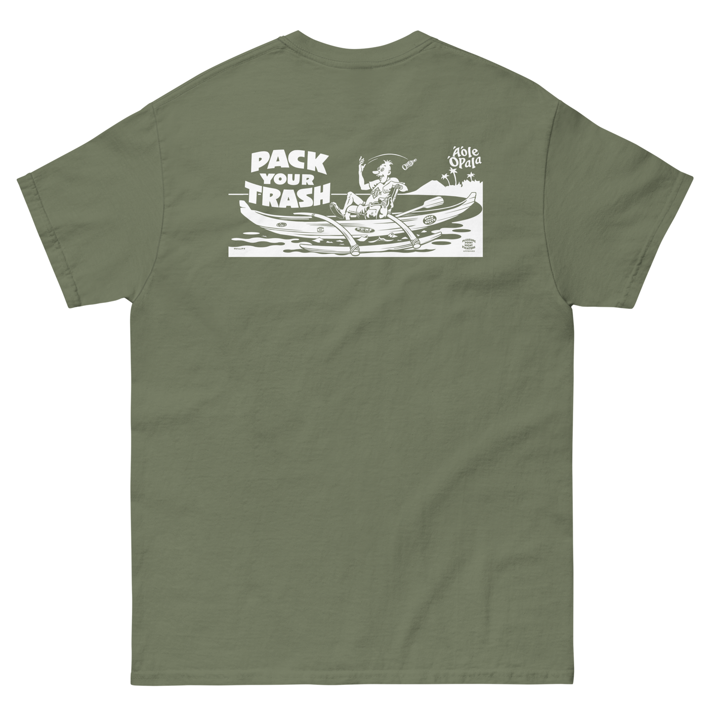 Canoe Geek - Pack Your Trash Original © - Men's classic teeMen's classic tee