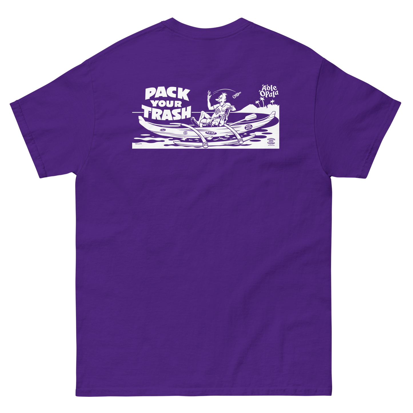 Canoe Geek - Pack Your Trash Original © - Men's classic teeMen's classic tee