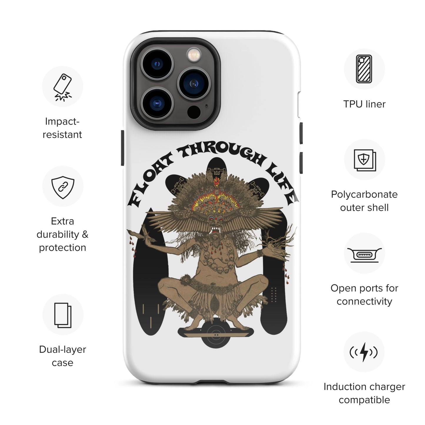 Float Through Life - Tough Case for iPhone®