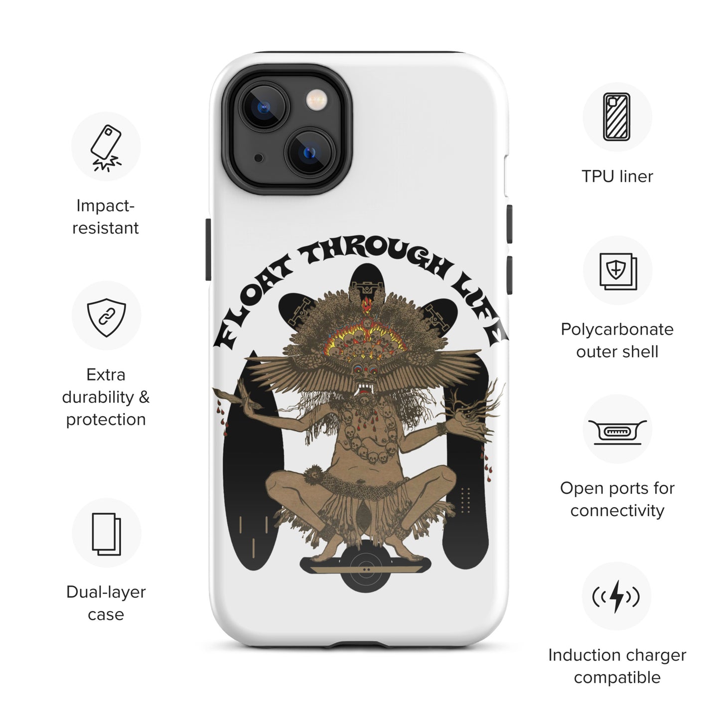 Float Through Life - Tough Case for iPhone®