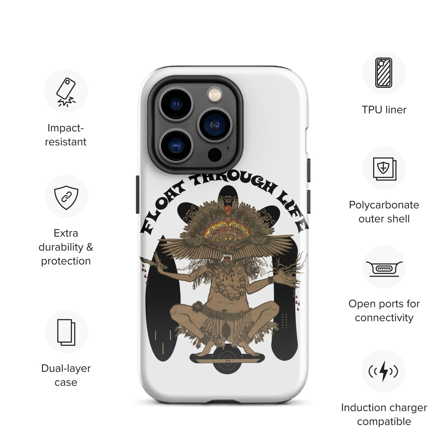 Float Through Life - Tough Case for iPhone®