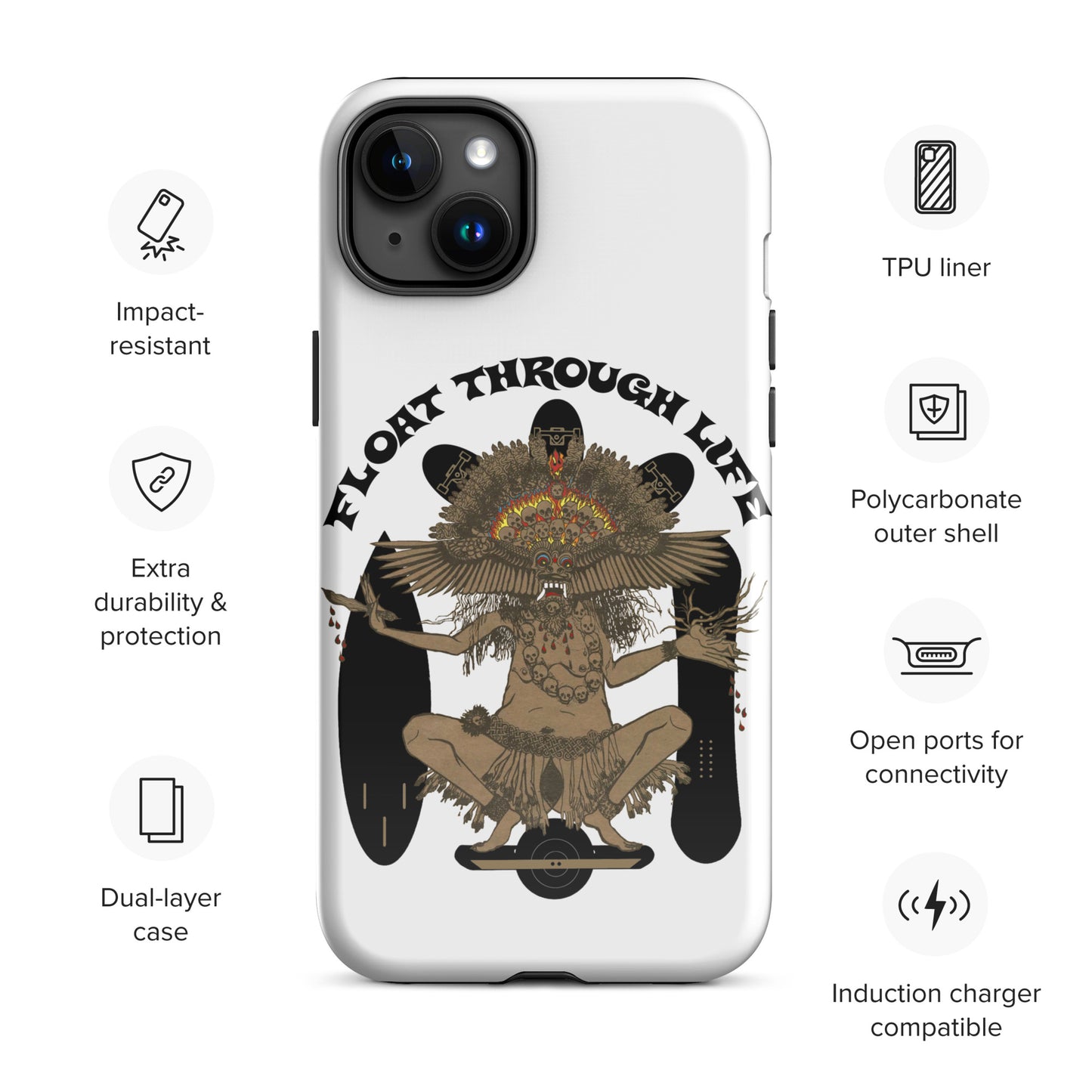 Float Through Life - Tough Case for iPhone®