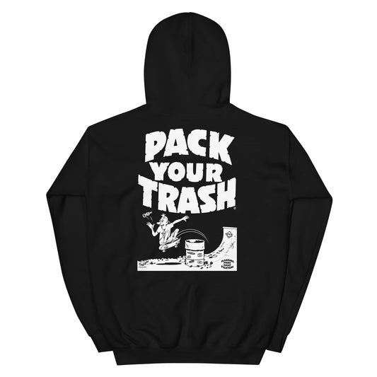 Pack Your Trash - Skater Geek - Unisex Hoodie