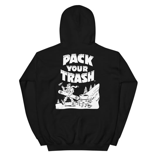 Pack Your Trash © - Snowboard Geek -Unisex Hoodie