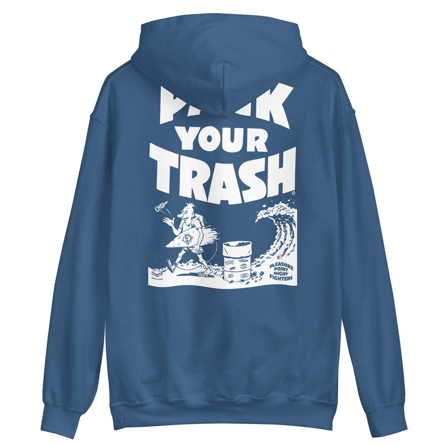 Pack Your Trash - Surf Geek - Unisex Hoodie