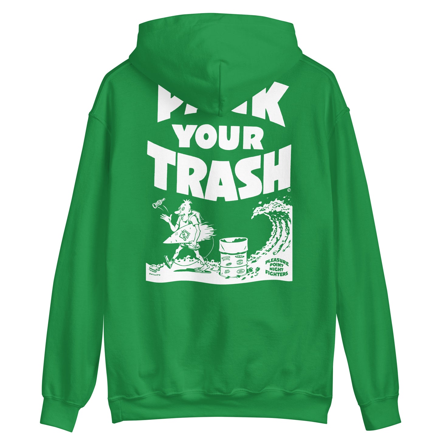 Pack Your Trash - Surf Geek - Unisex Hoodie