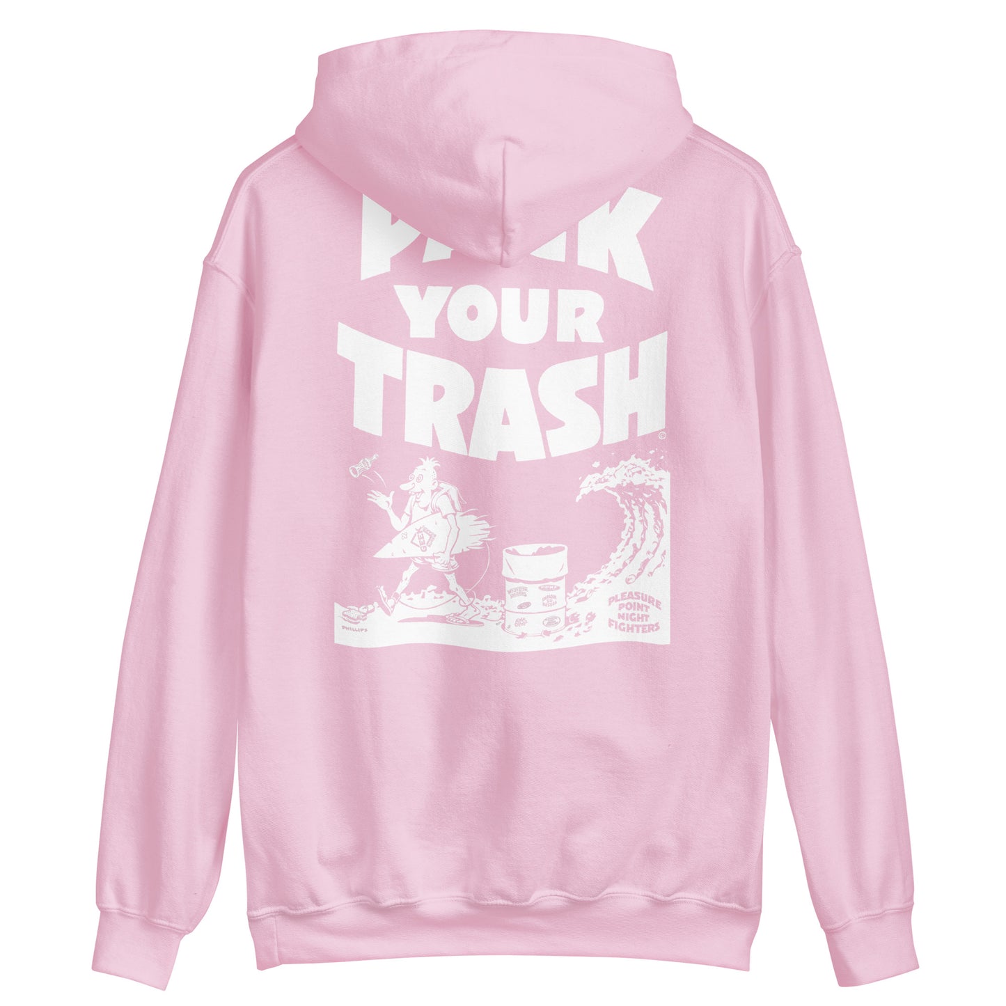 Pack Your Trash - Surf Geek - Unisex Hoodie