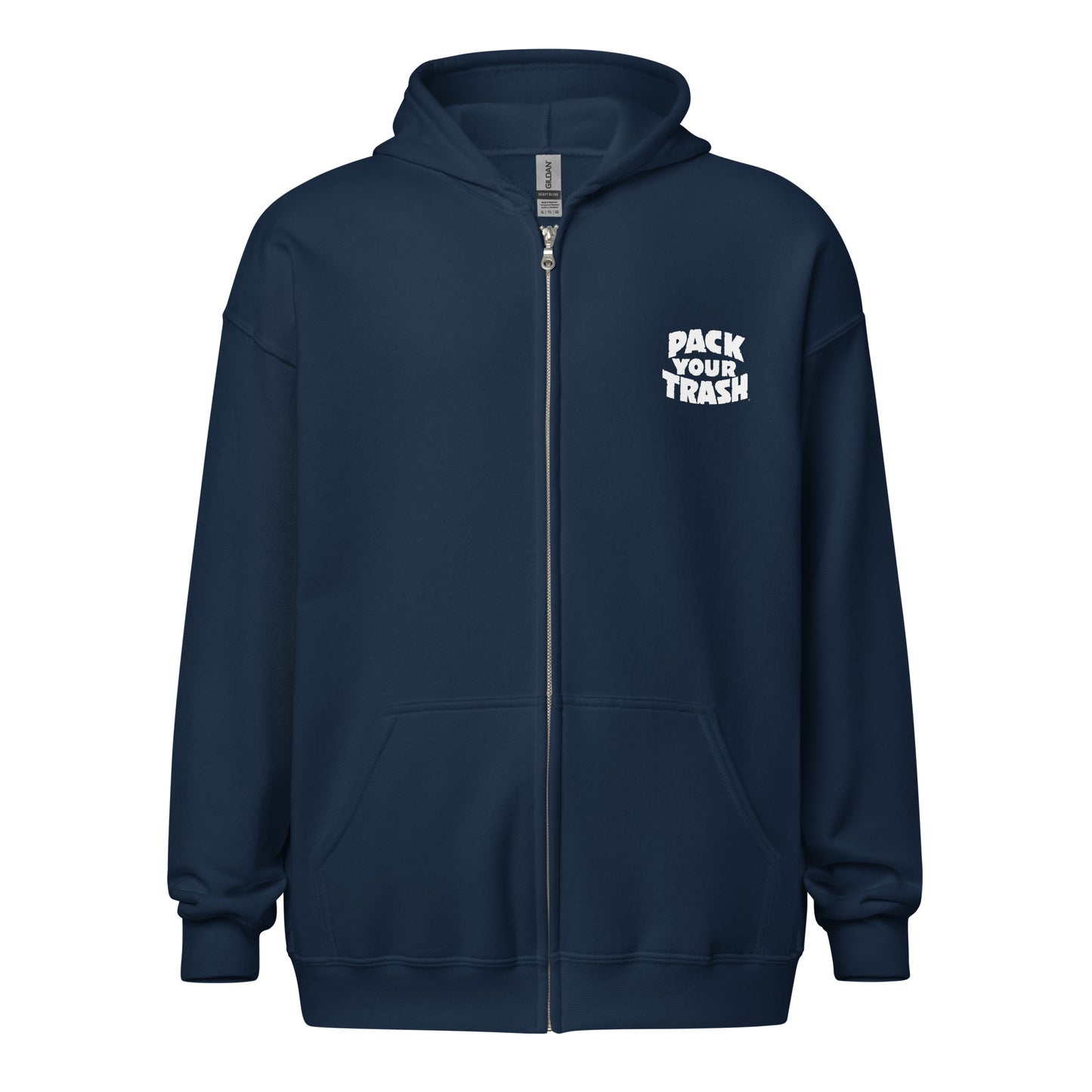 Pack Your Trash - Surf Geek - Unisex heavy blend zip hoodie