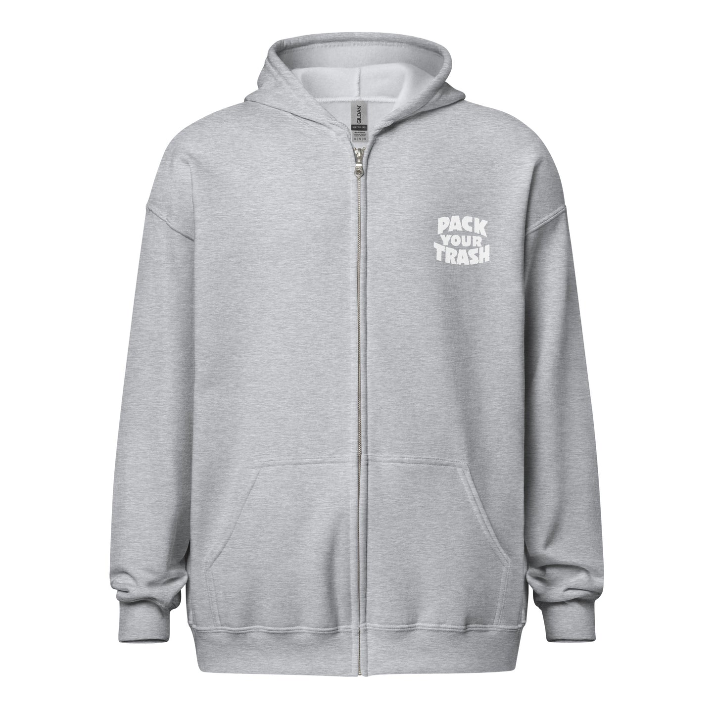 Pack Your Trash - Surf Geek - Unisex heavy blend zip hoodie