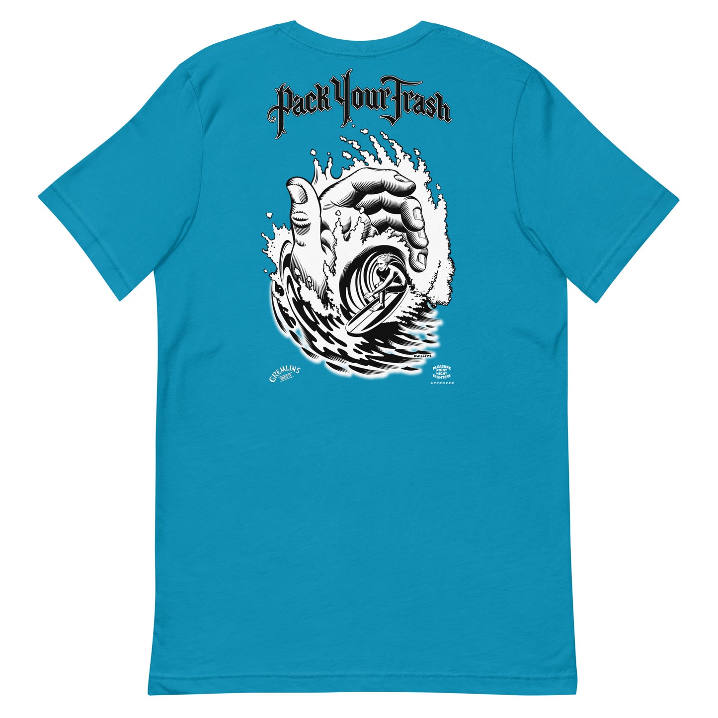 Pack Your Trash - Hand Tube - Unisex t-shirt