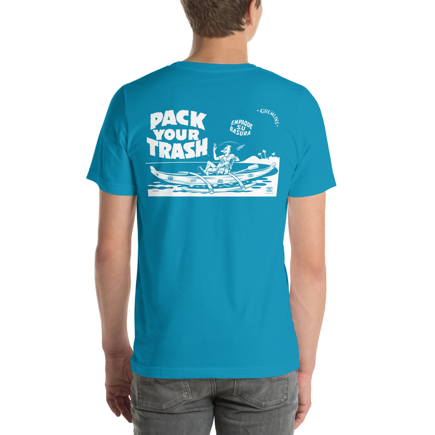 Pack Your Trash - Canoe Geek - Unisex t-shirt
