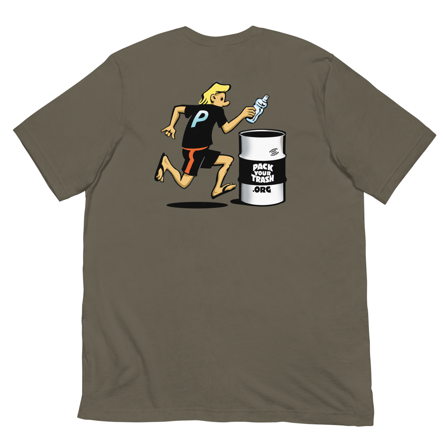 PACK YOUR TRASH © - NEW "PCan" Geek - Unisex t-shirt