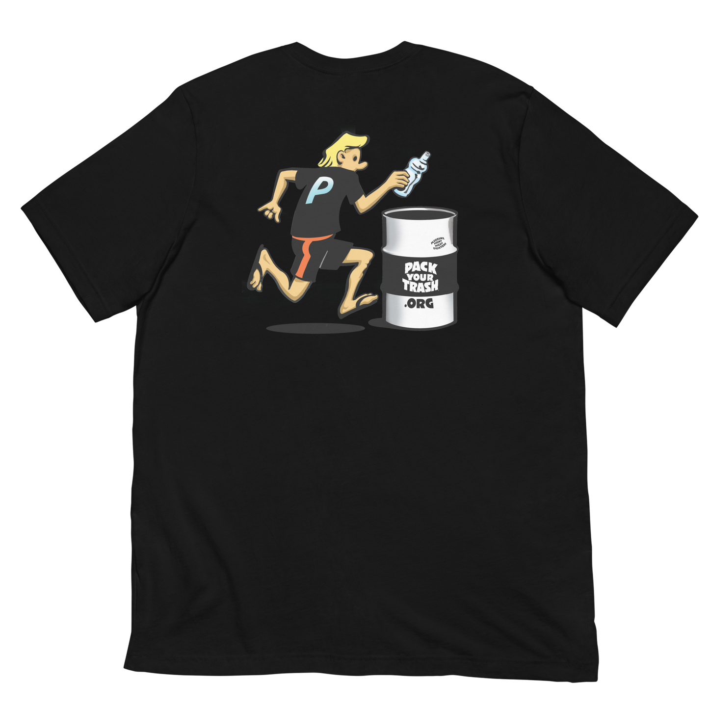 PACK YOUR TRASH © - NEW "PCan" Geek - Unisex t-shirt