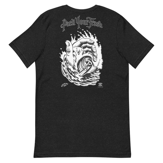 Pack Your Trash - Hand Tube - Unisex t-shirt