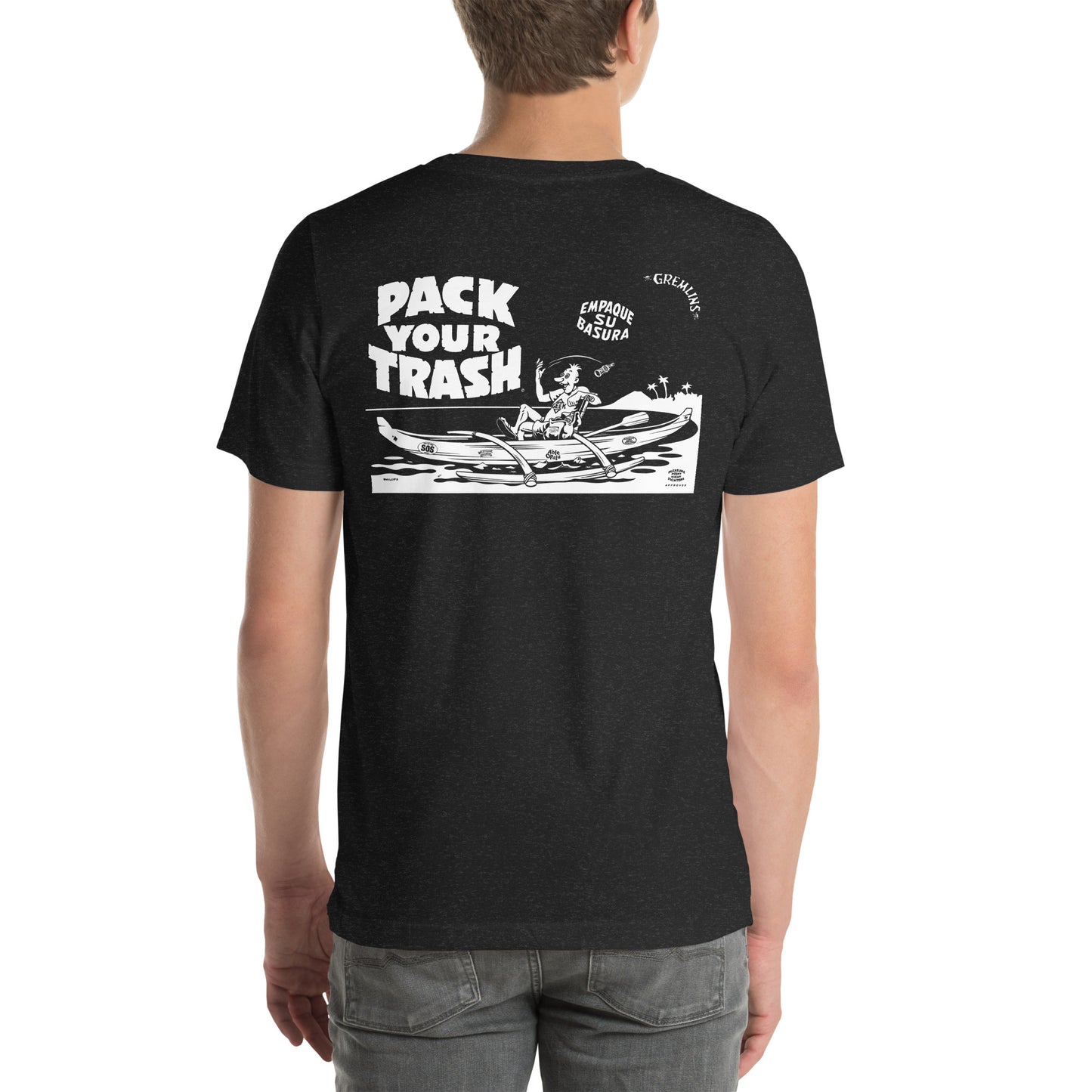 Pack Your Trash - Canoe Geek - Unisex t-shirt