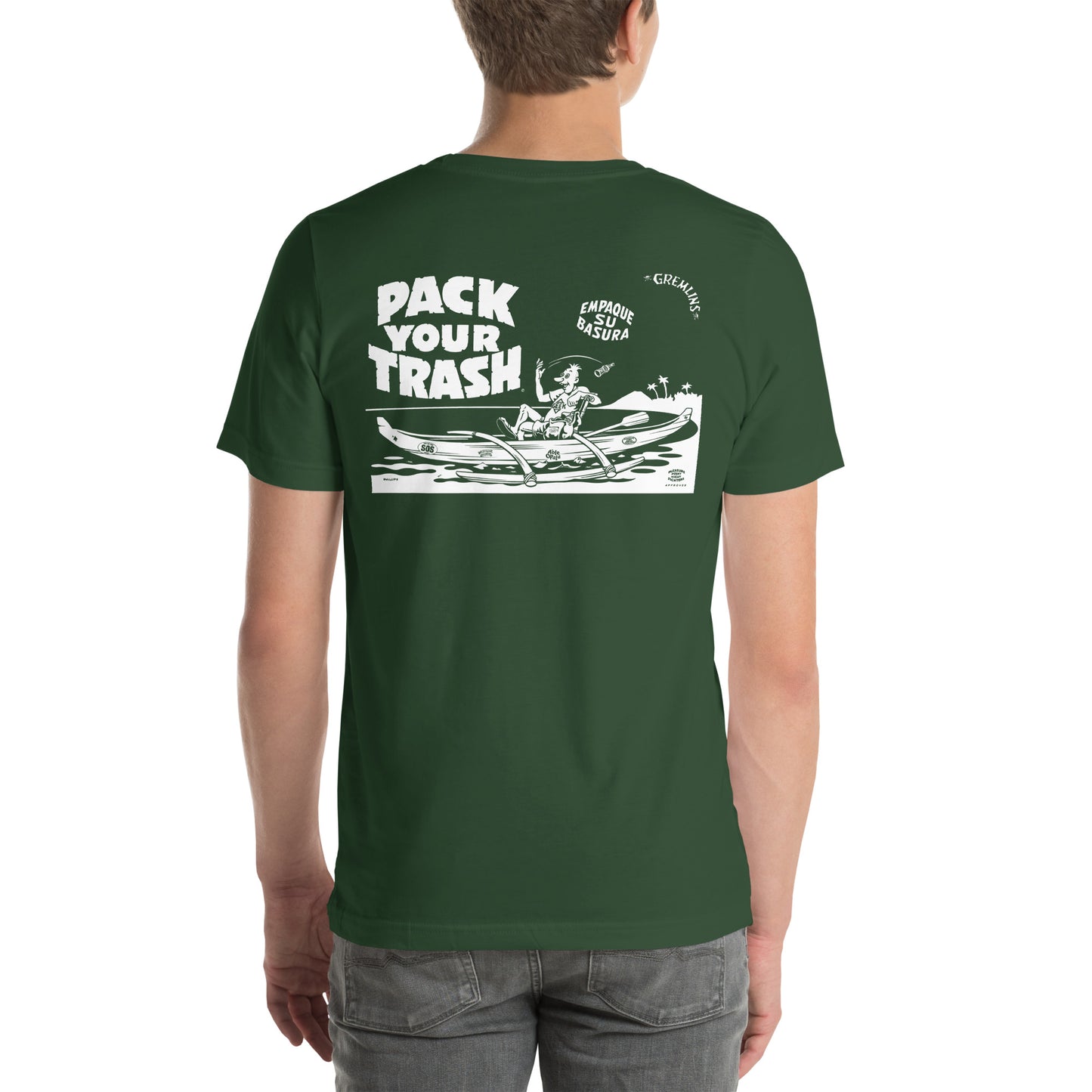 Pack Your Trash - Canoe Geek - Unisex t-shirt