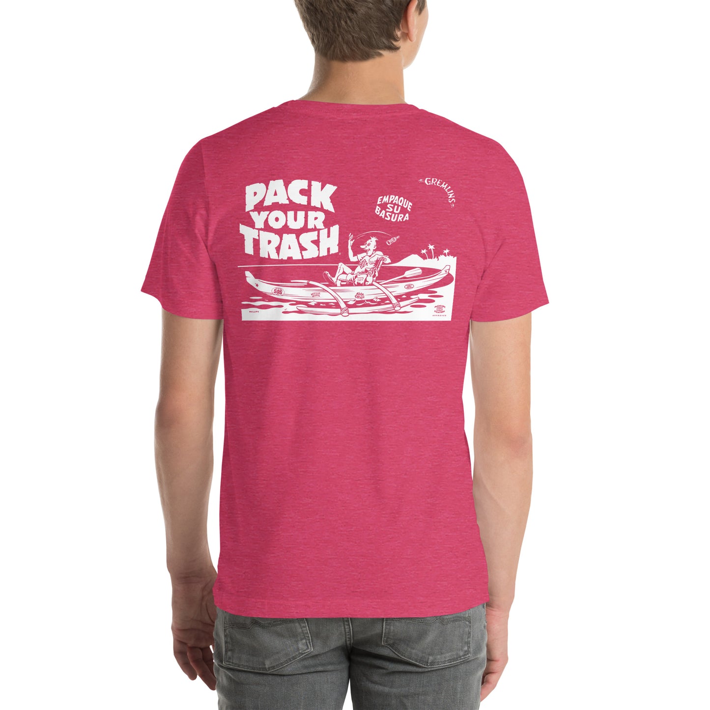 Pack Your Trash - Canoe Geek - Unisex t-shirt