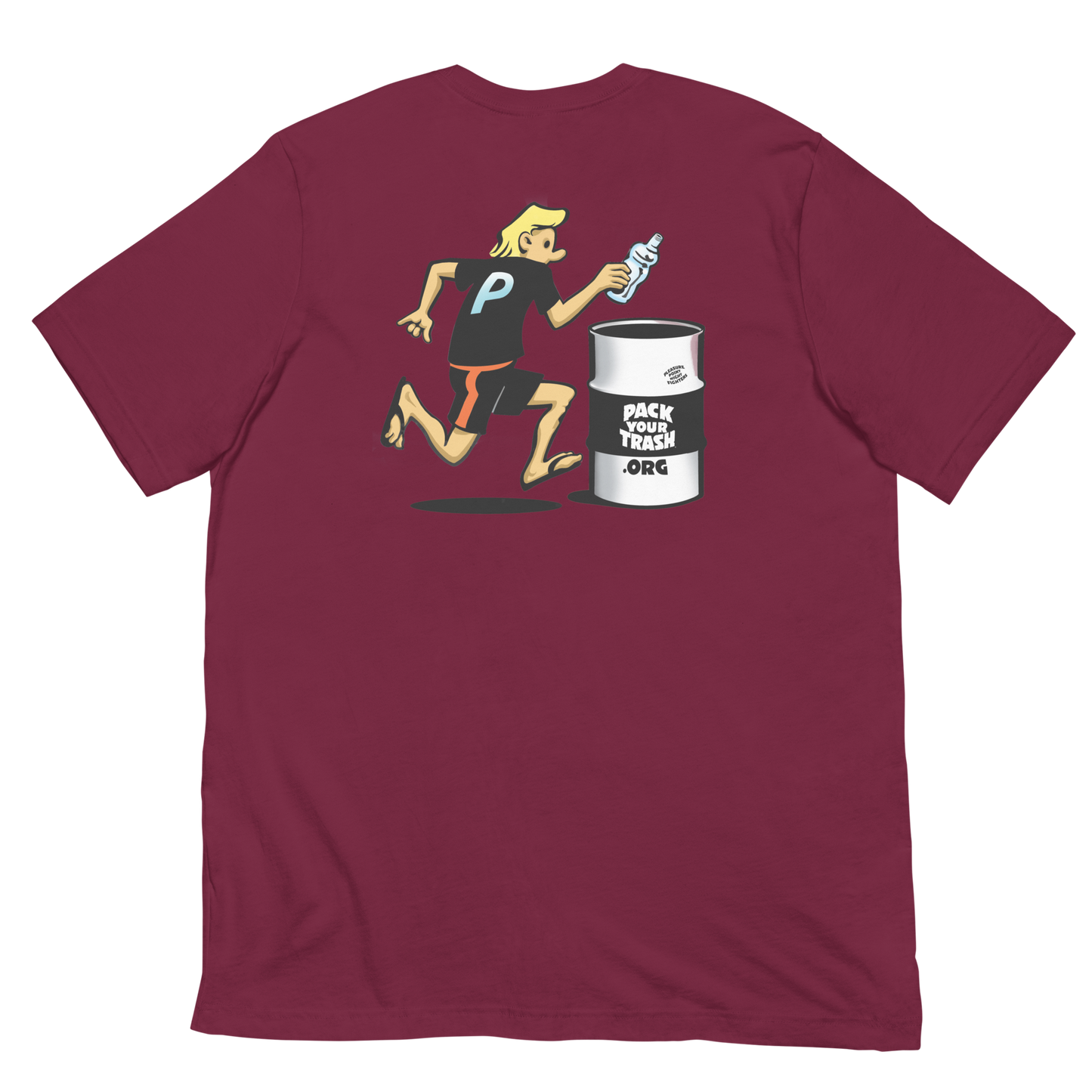 PACK YOUR TRASH © - NEW "PCan" Geek - Unisex t-shirt