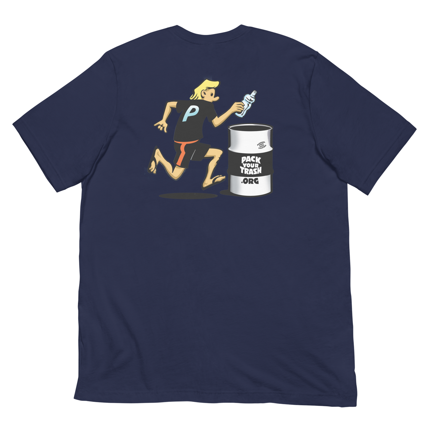 PACK YOUR TRASH © - NEW "PCan" Geek - Unisex t-shirt