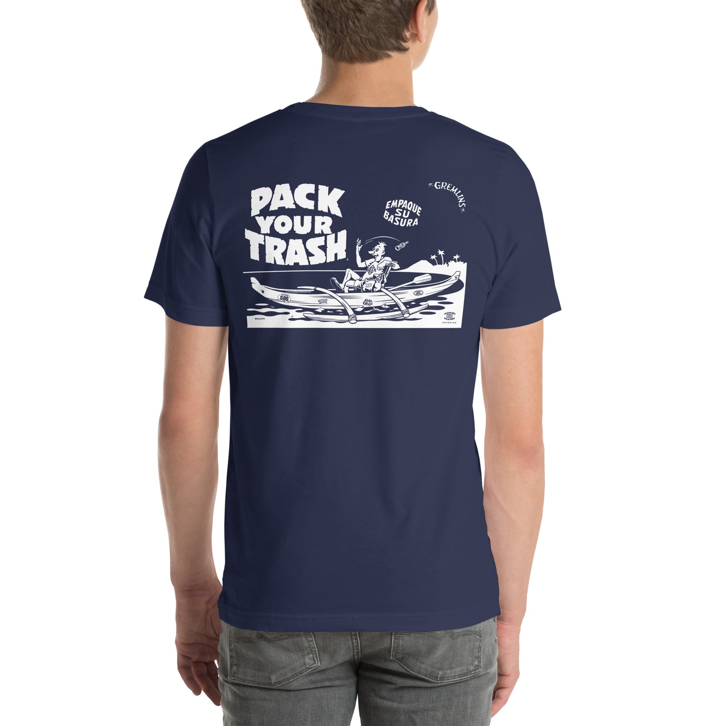 Pack Your Trash - Canoe Geek - Unisex t-shirt