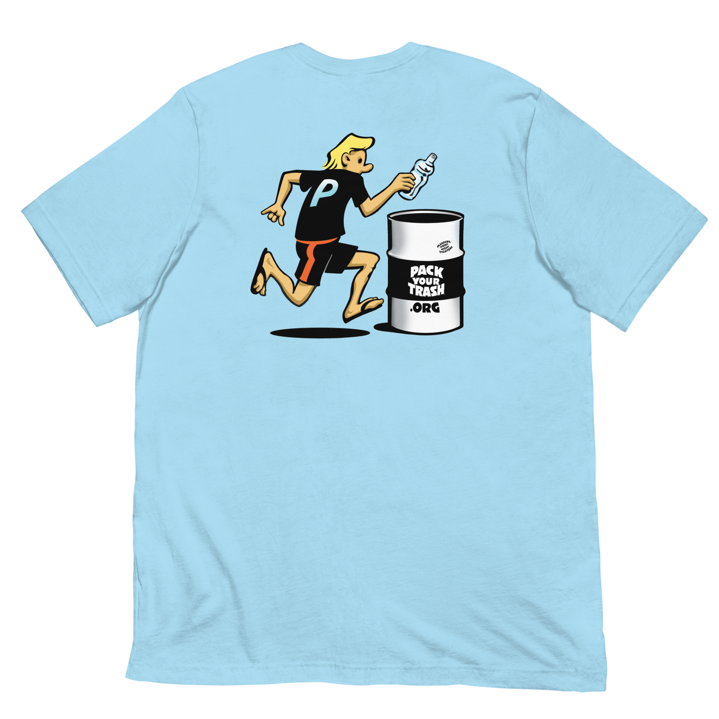PACK YOUR TRASH © - NEW "PCan" Geek - Unisex t-shirt