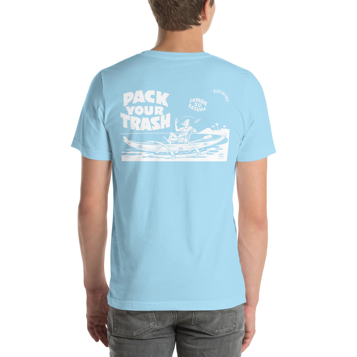 Pack Your Trash - Canoe Geek - Unisex t-shirt