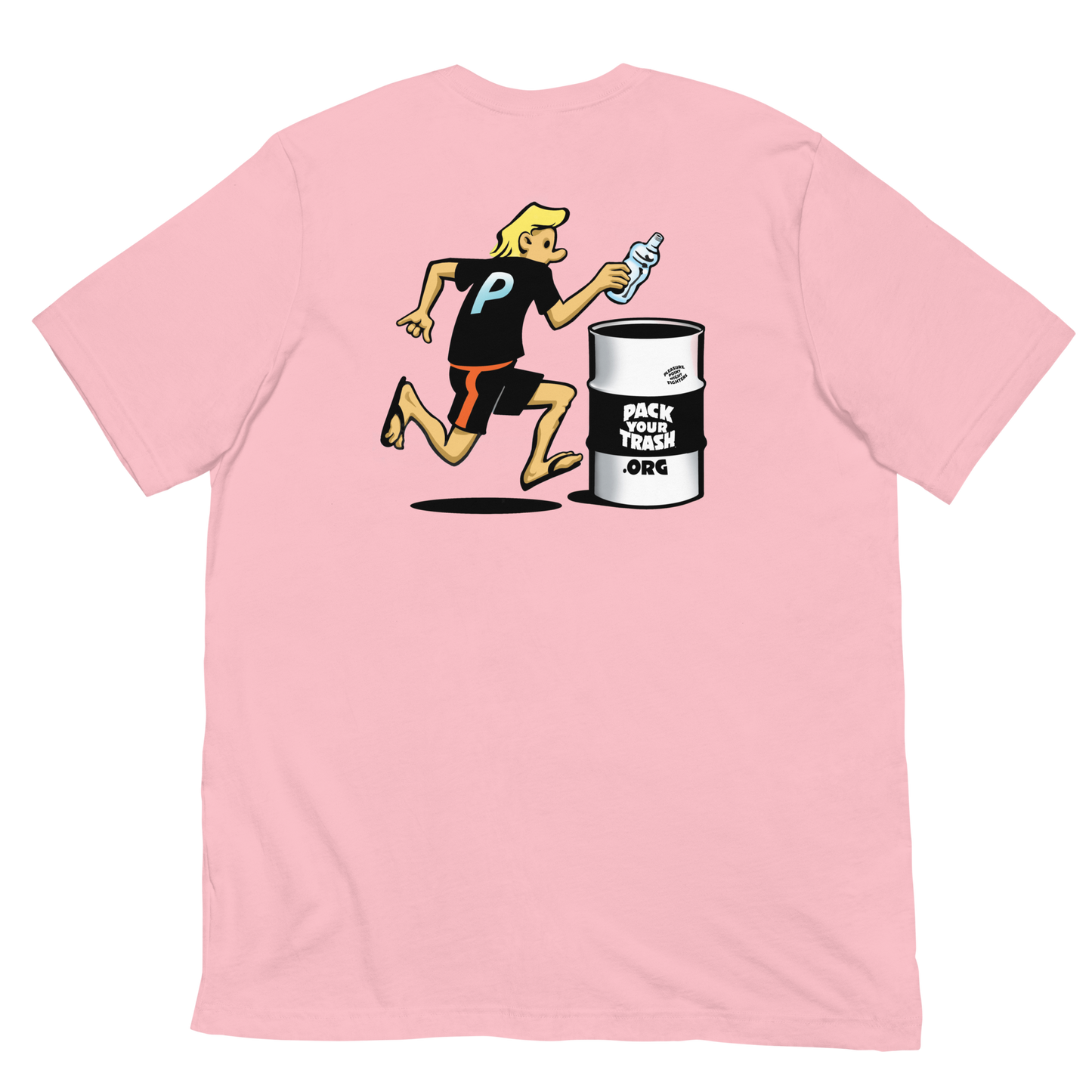 PACK YOUR TRASH © - NEW "PCan" Geek - Unisex t-shirt