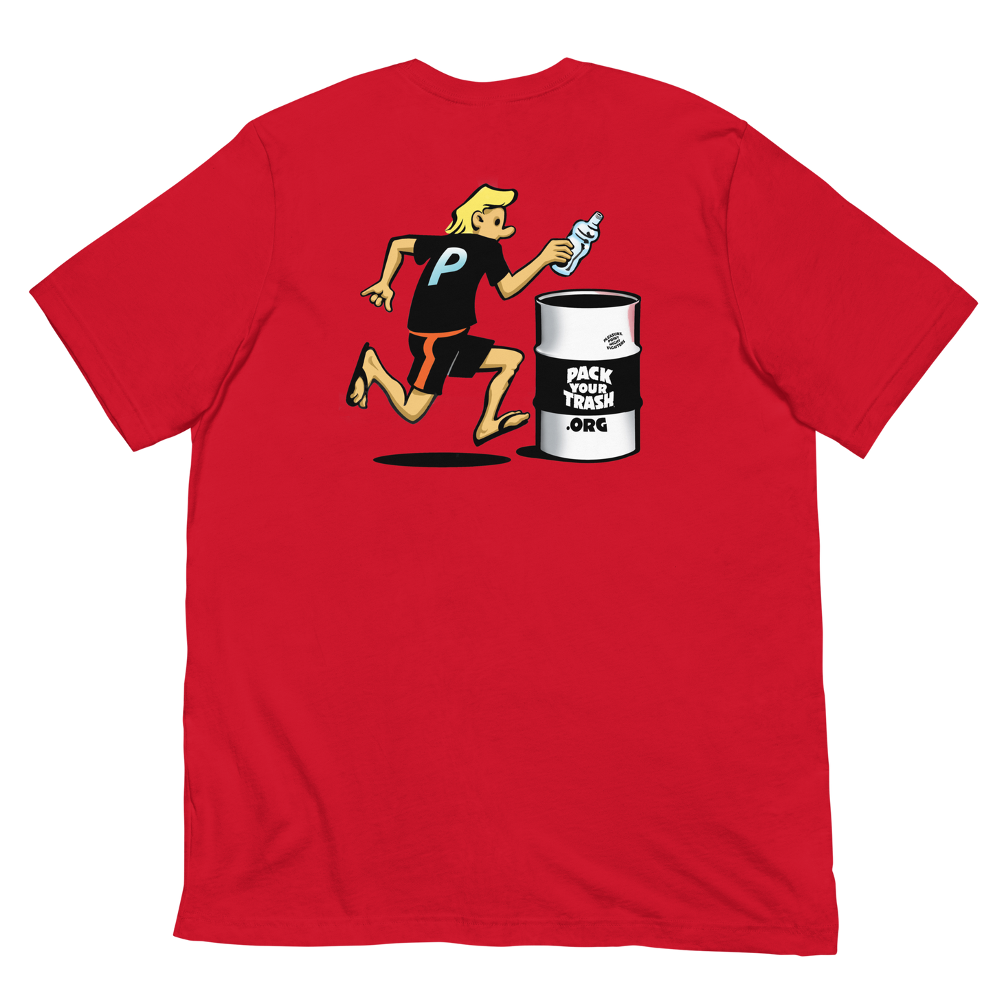 PACK YOUR TRASH © - NEW "PCan" Geek - Unisex t-shirt