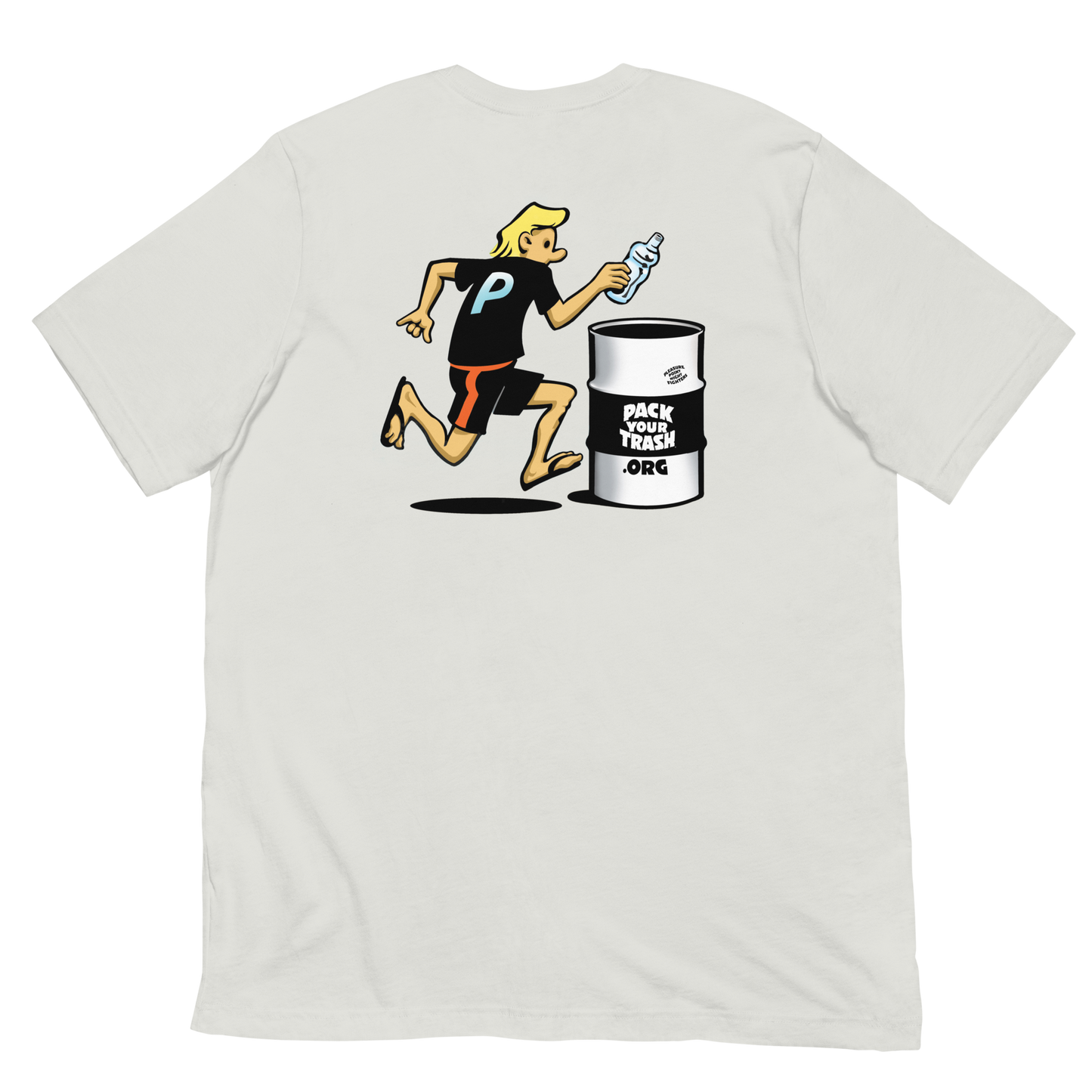 PACK YOUR TRASH © - NEW "PCan" Geek - Unisex t-shirt