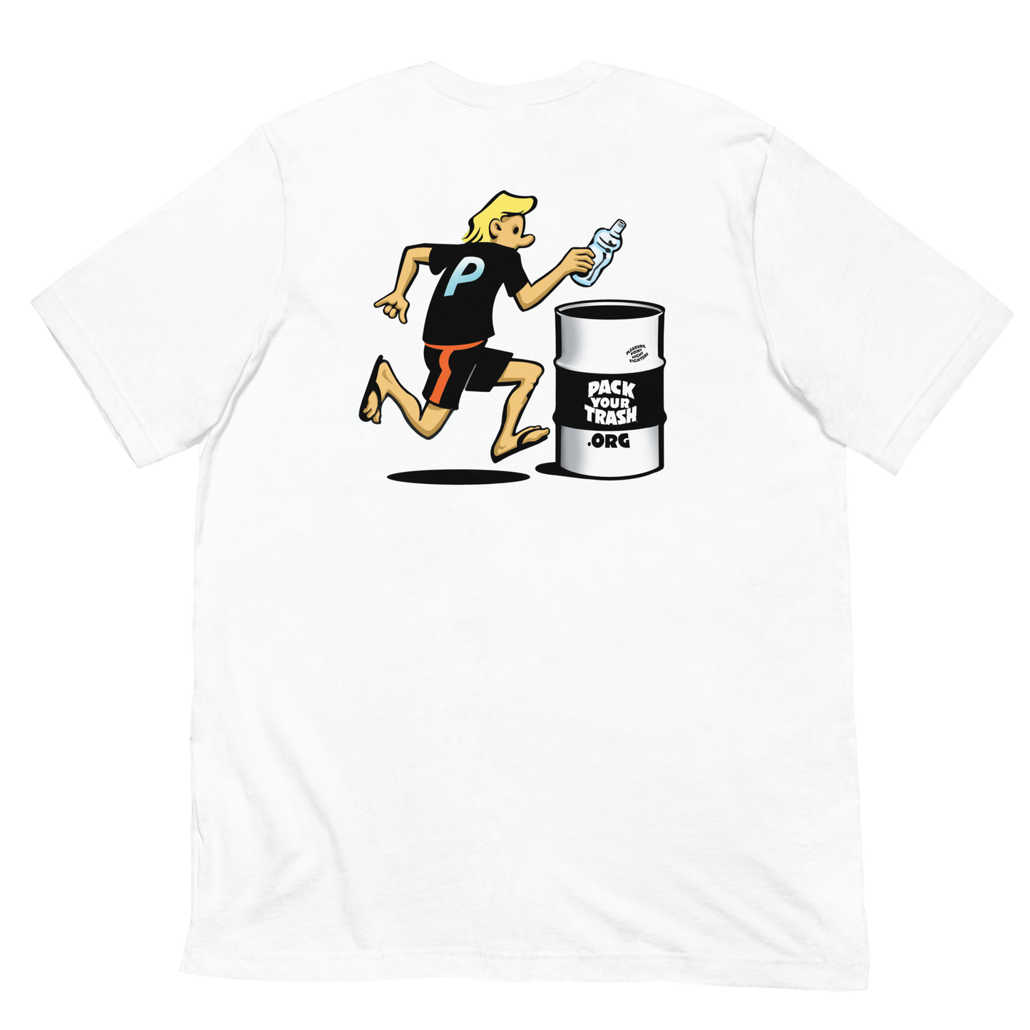 PACK YOUR TRASH © - NEW "PCan" Geek - Unisex t-shirt