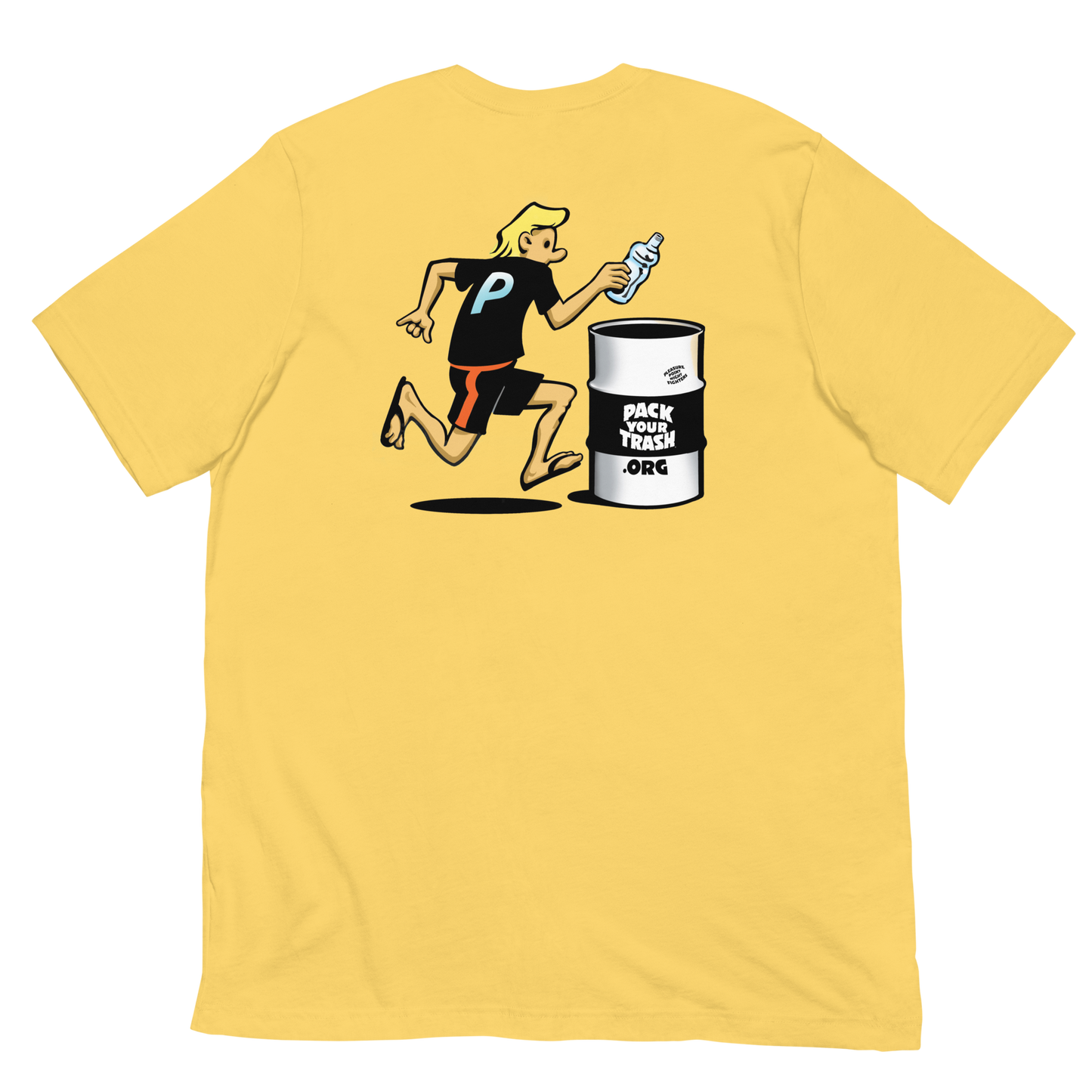 PACK YOUR TRASH © - NEW "PCan" Geek - Unisex t-shirt