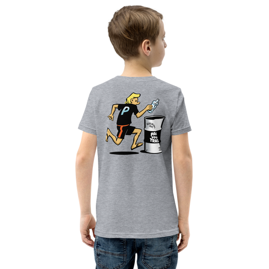 Pack Your Trash © - Pcan- Youth Short Sleeve T-Shirt