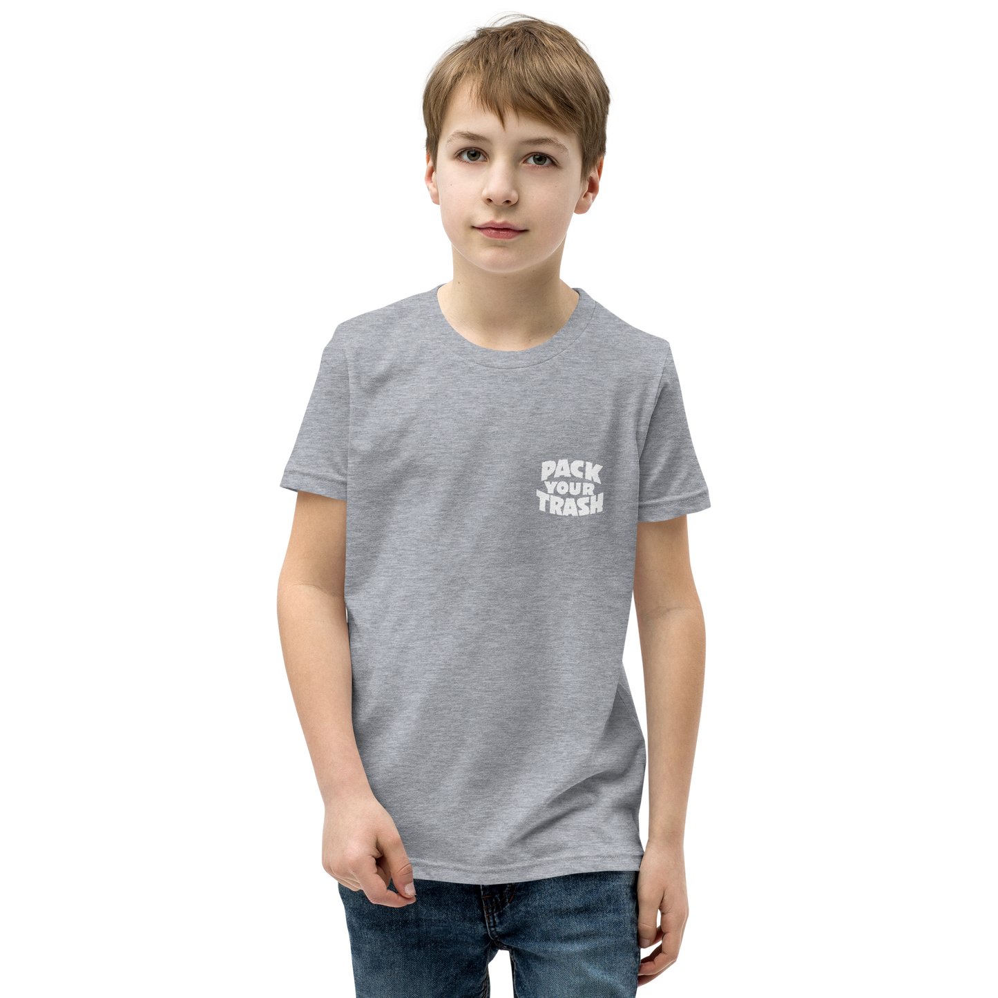 Pack Your Trash © - Pcan- Youth Short Sleeve T-Shirt