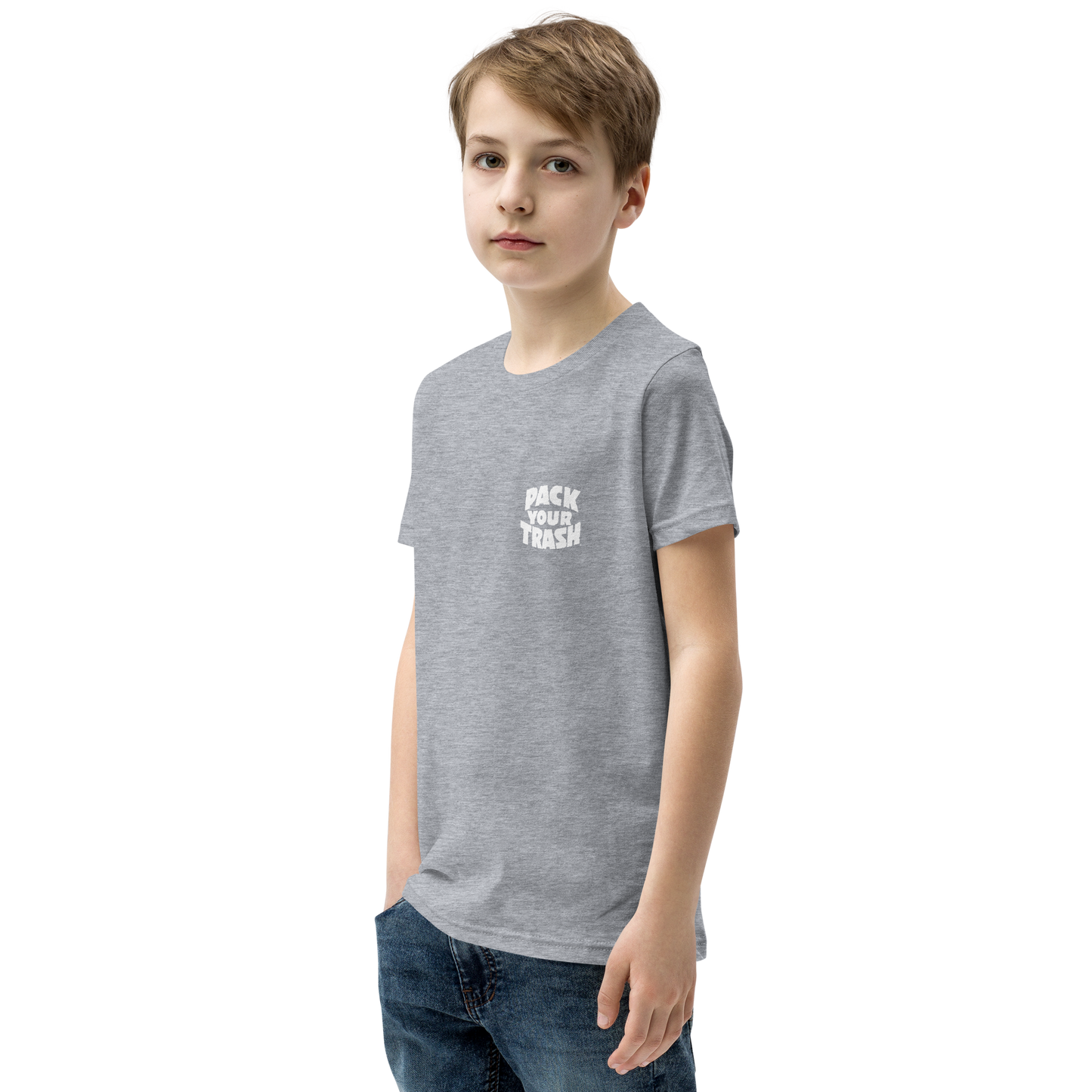 Pack Your Trash © - Pcan- Youth Short Sleeve T-Shirt