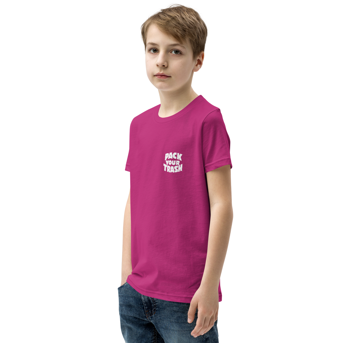 Pack Your Trash © - Pcan- Youth Short Sleeve T-Shirt