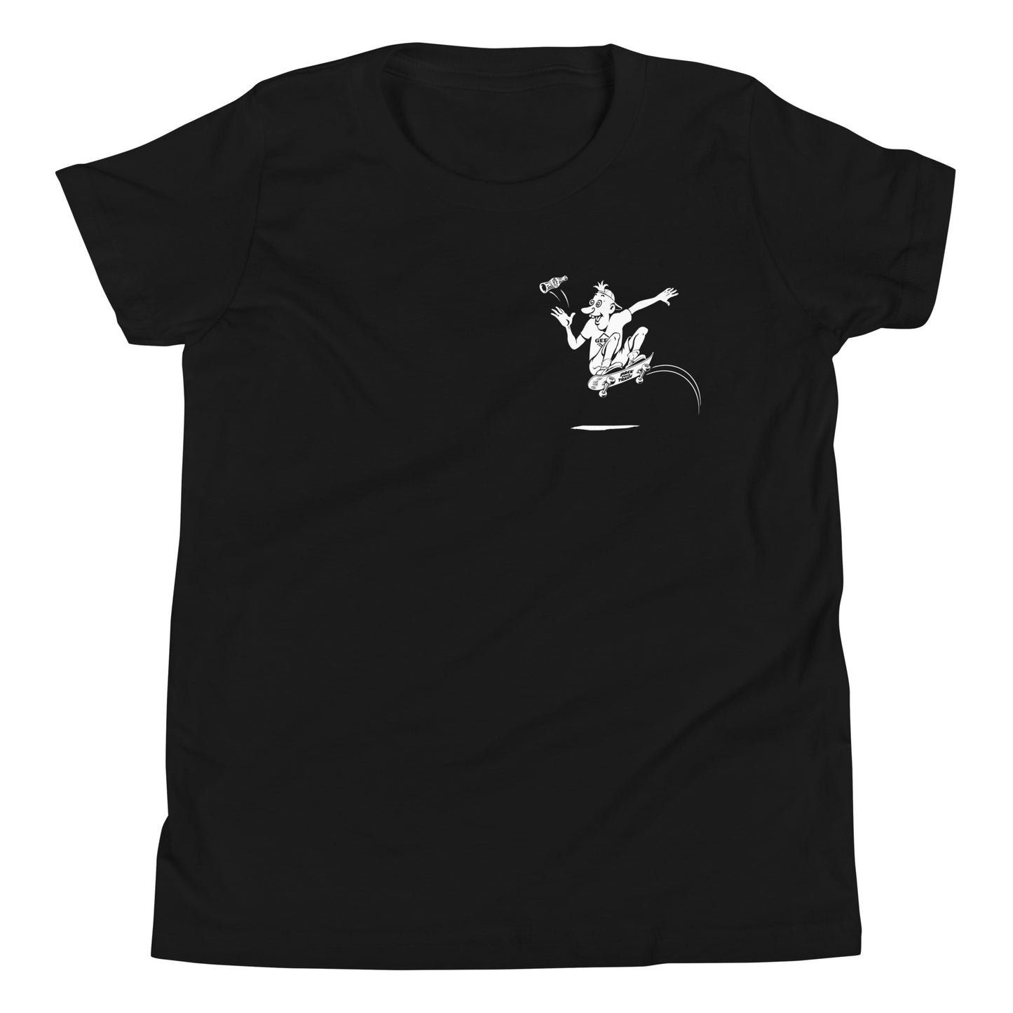 Pack Your Trash - Skater Geek - Youth Short Sleeve T-Shirt