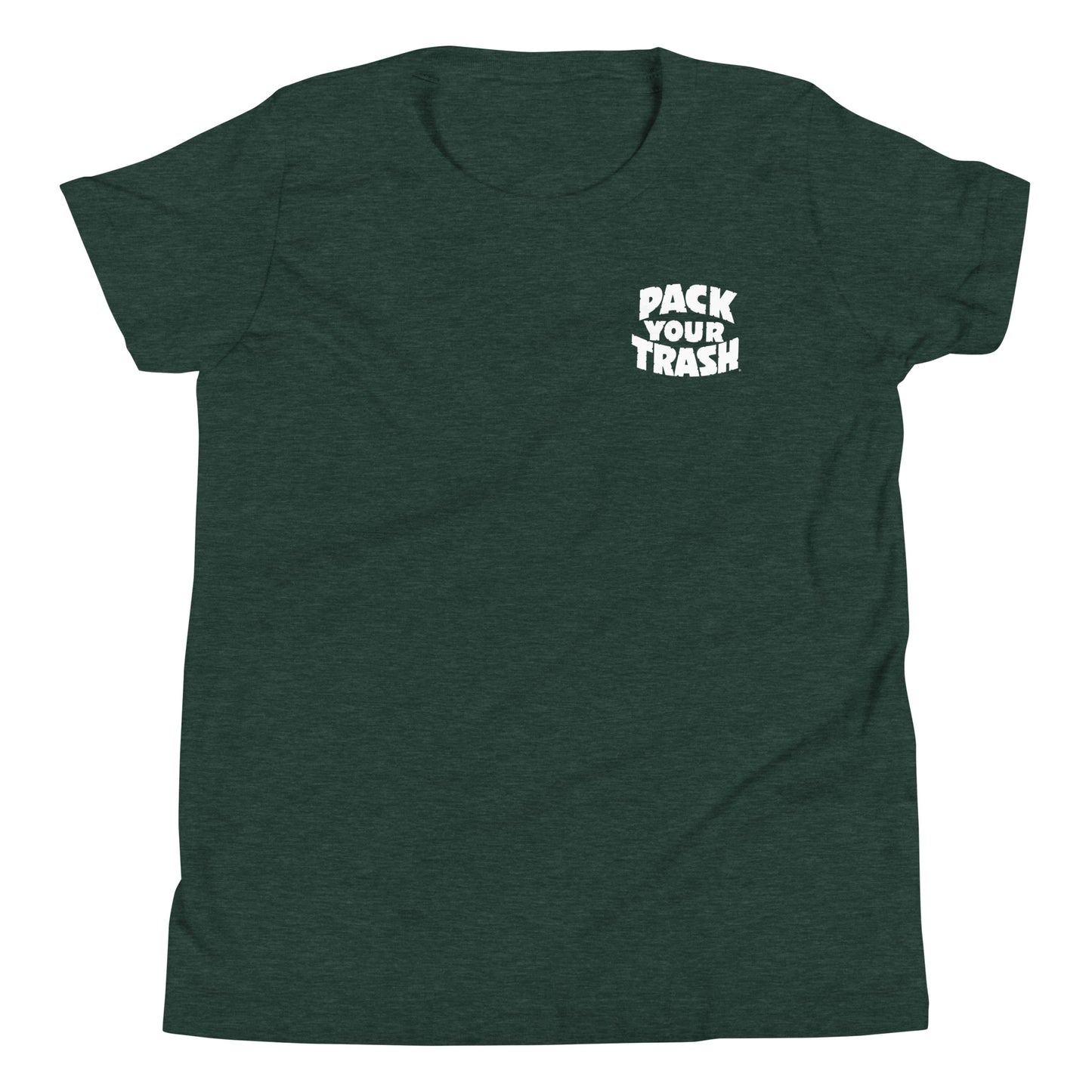 Pack Your Trash - Surfer Geek - Youth Short Sleeve T-Shirt