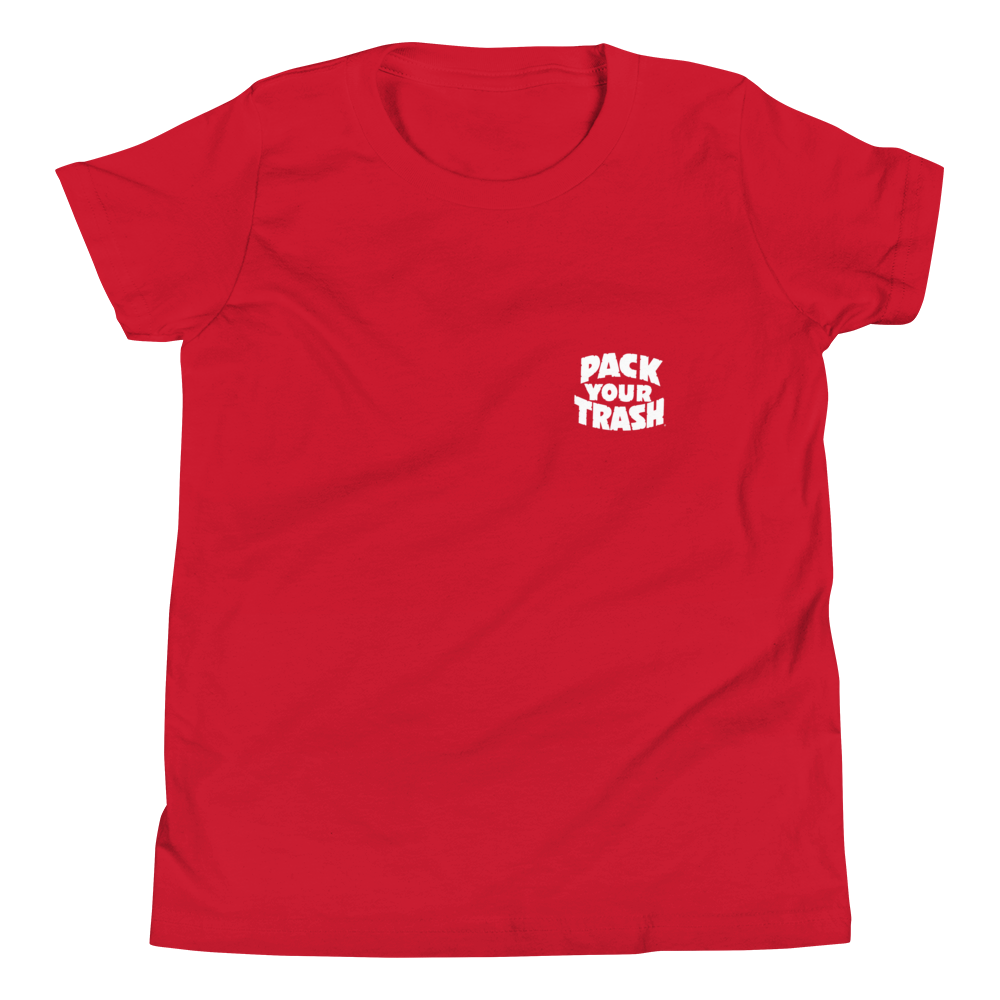 PACK YOUR TRASH © - NEW "PCan" Geek - Youth Short Sleeve T-Shirt