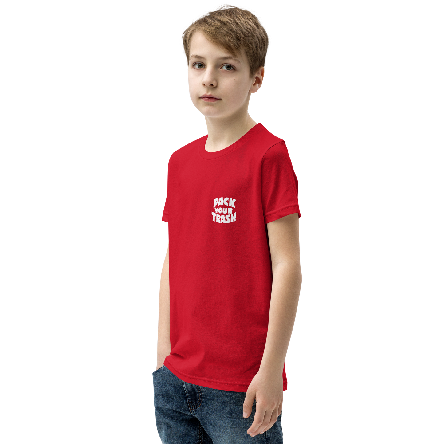 Pack Your Trash © - Pcan- Youth Short Sleeve T-Shirt