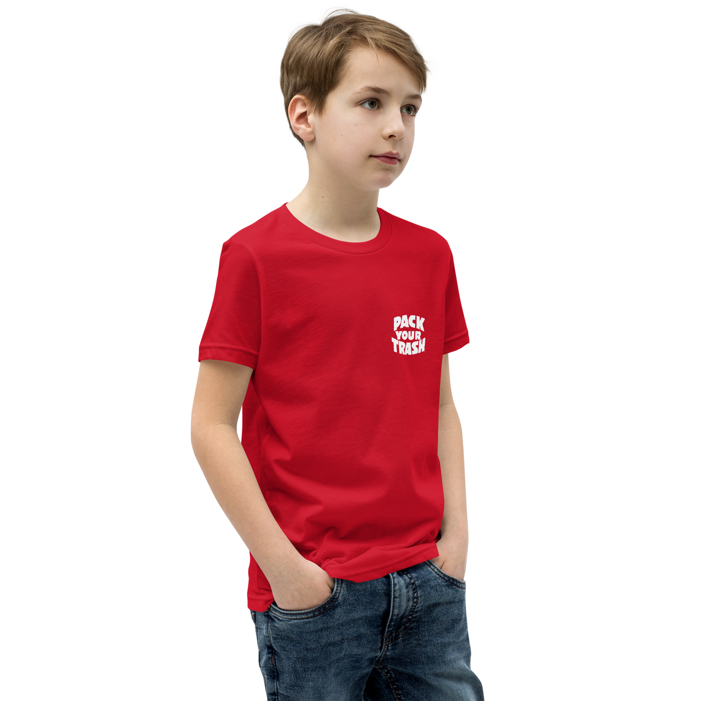 Pack Your Trash © - Pcan- Youth Short Sleeve T-Shirt