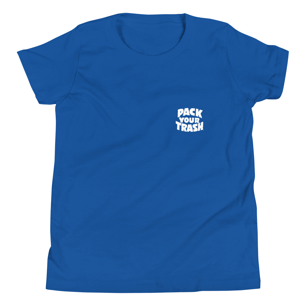 PACK YOUR TRASH © - NEW "PCan" Geek - Youth Short Sleeve T-Shirt