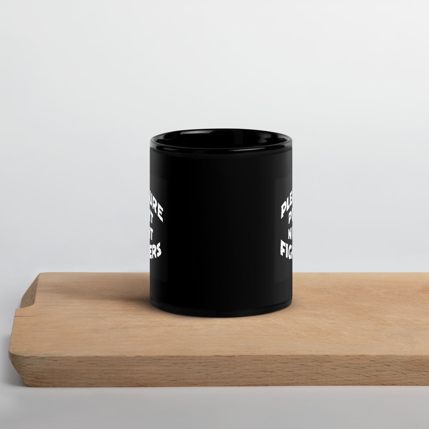 PPNF Black Glossy Mug