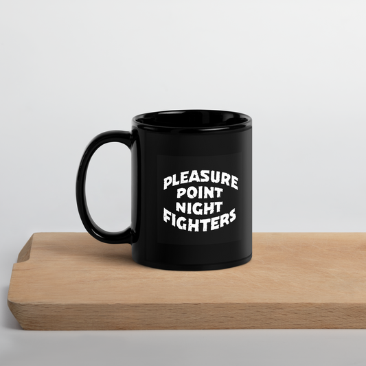 PPNF Black Glossy Mug