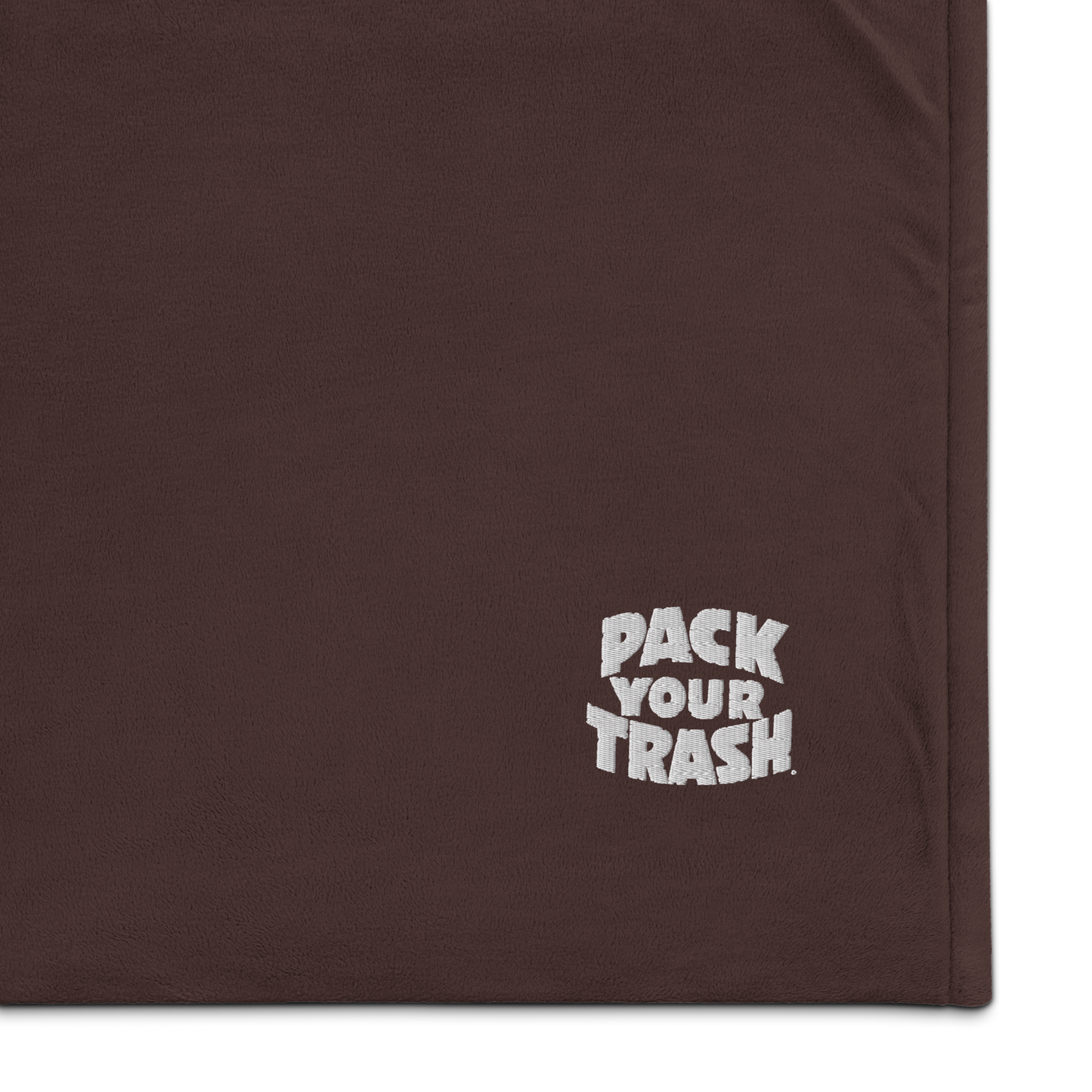 Pack Your Trash © Premium sherpa blanket