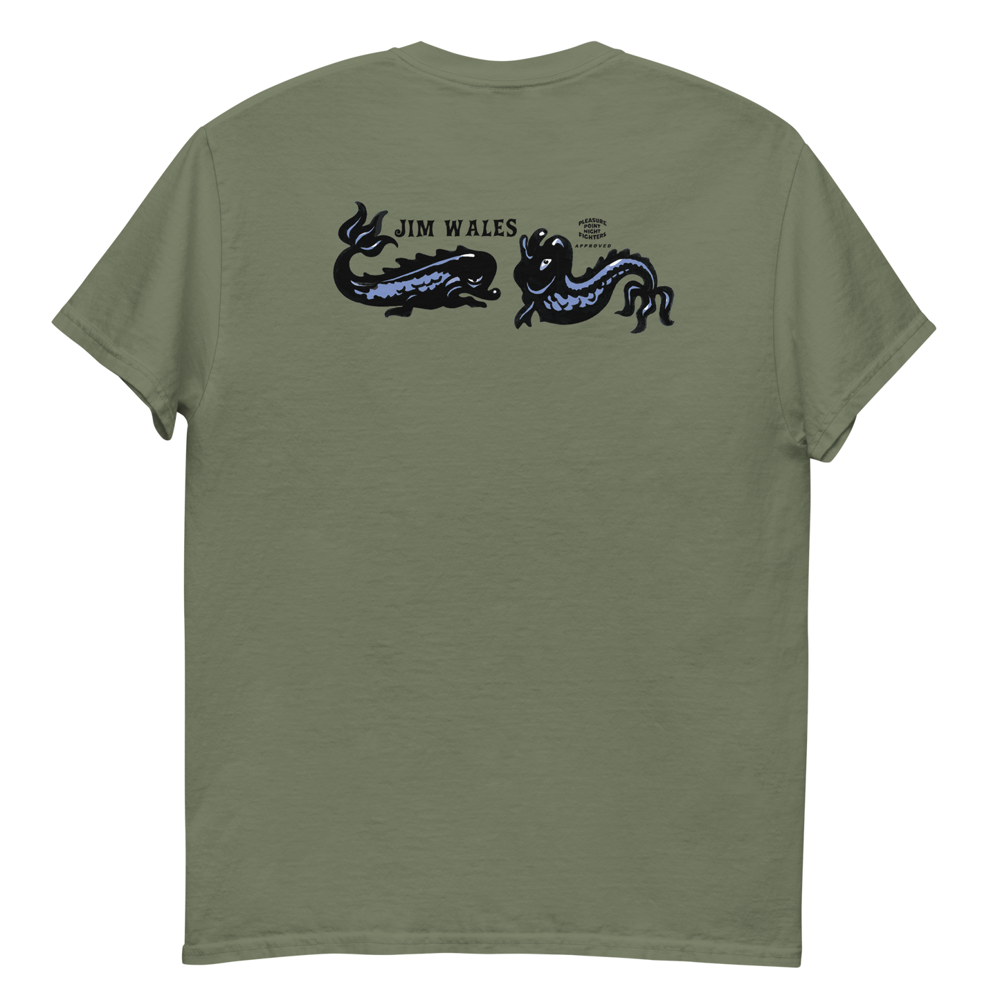 Jim Wales - Pro Model - Custom Phillips Whales BACK -PPNF Front Men's classic tee