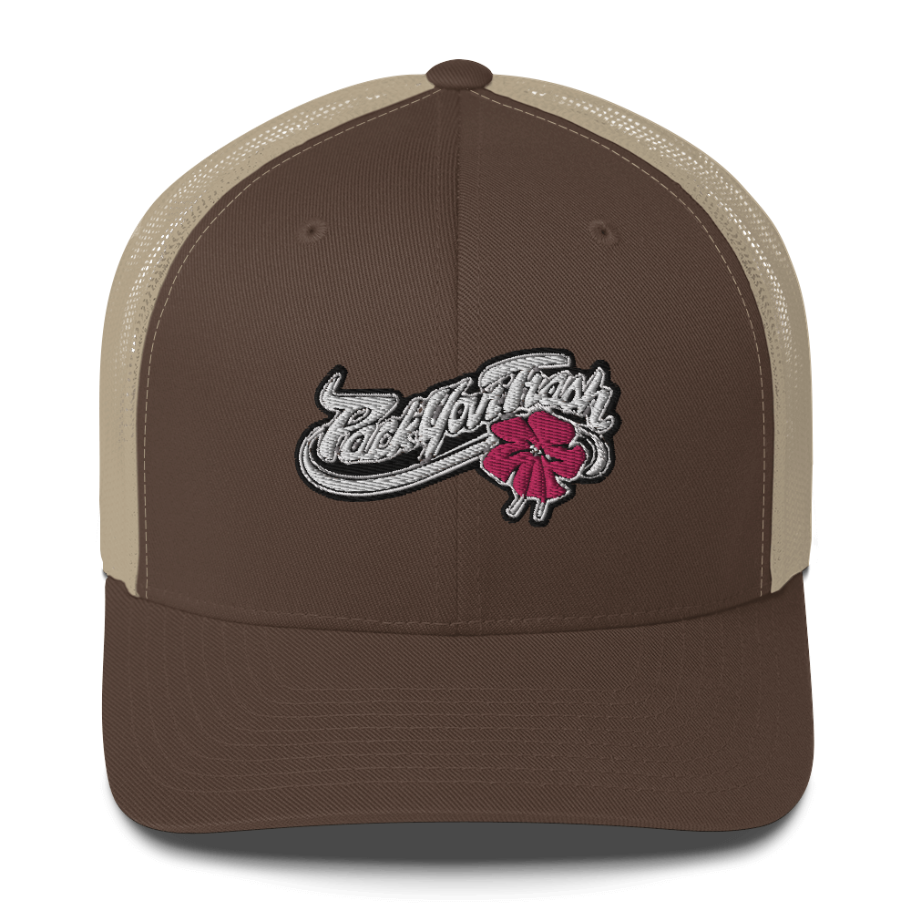 Pack Your Trash © - Hibiscus - Trucker Cap