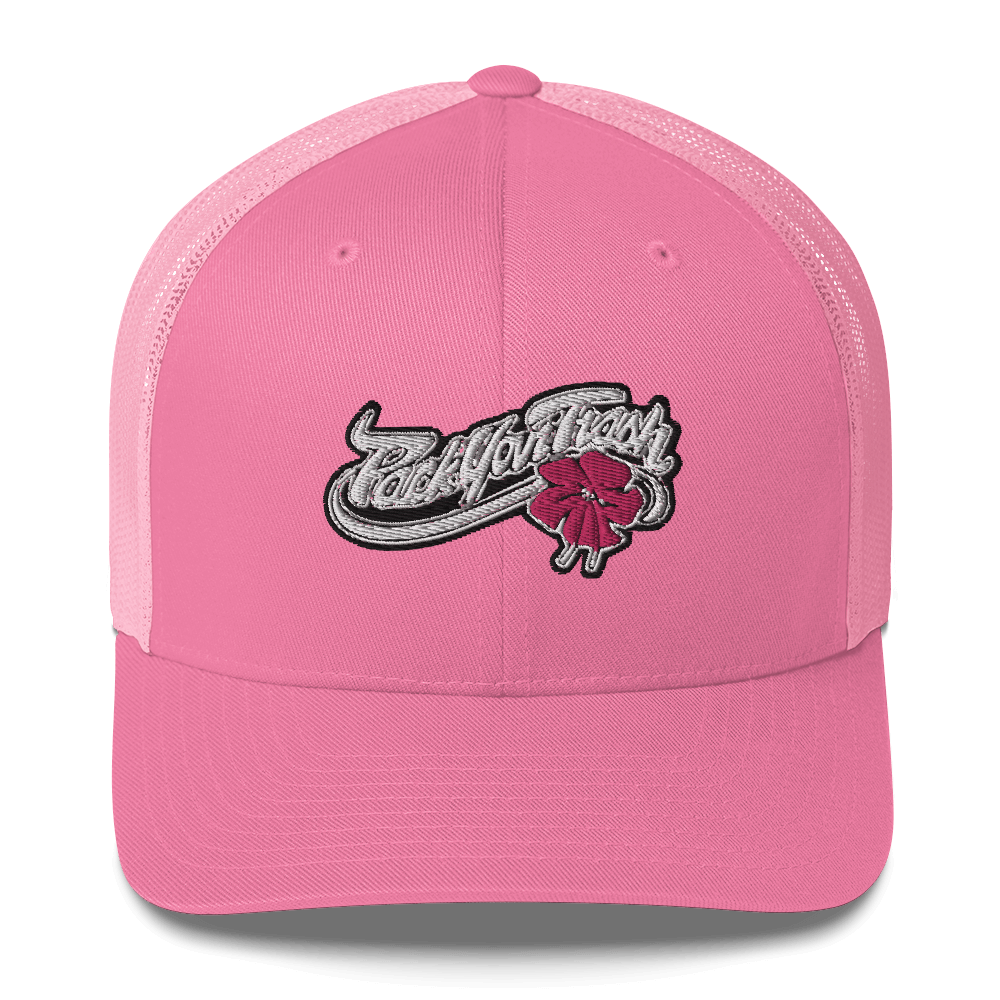 Pack Your Trash © - Hibiscus - Trucker Cap