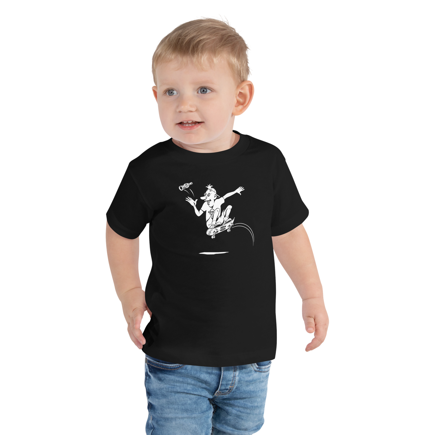 Skater Geek - Pack Your Trash © Original - Toddler Short Sleeve Tee